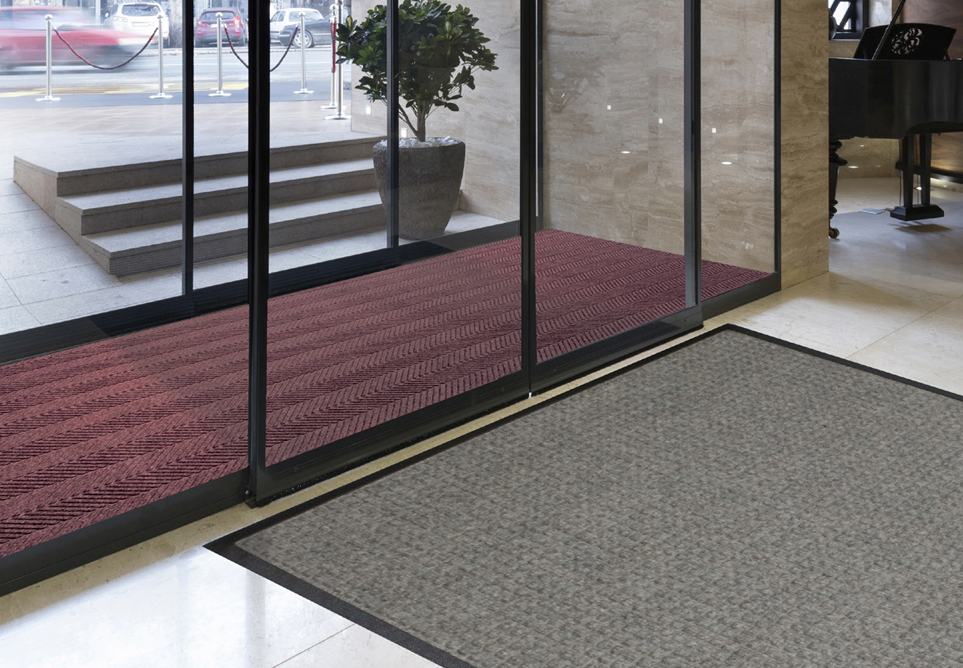 Waterhog Fashion Commercial-Grade Entrance Mat, Indoor/Outdoor Charcoal Floor 4
